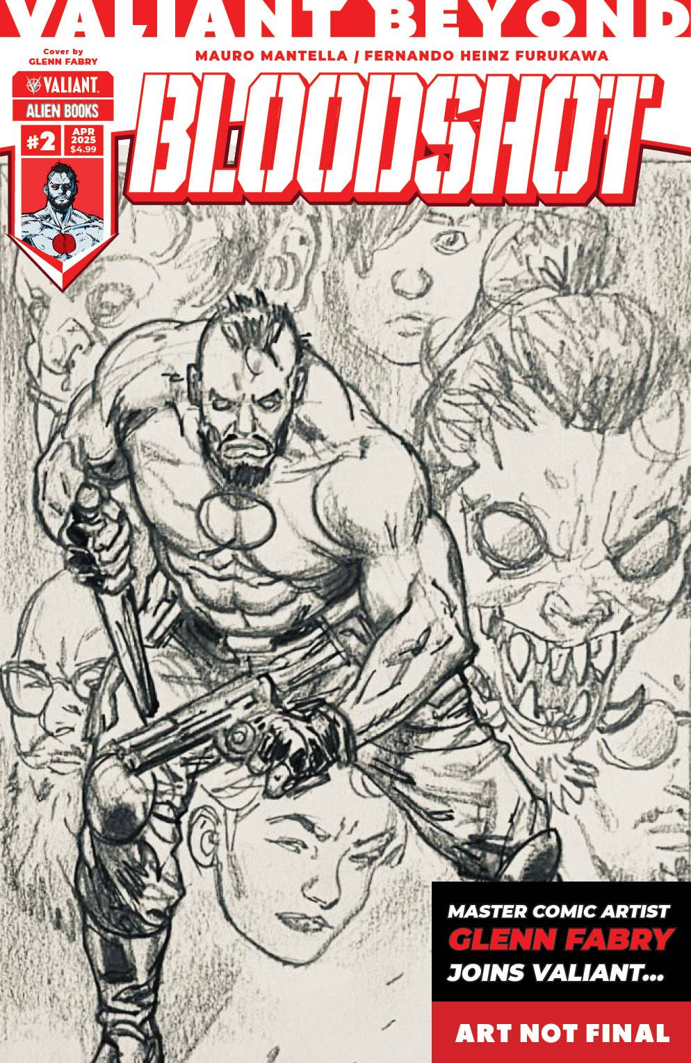 VALIANT BEYOND BLOODSHOT #2 CVR A FABRY