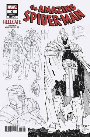 AMAZING SPIDER-MAN #6 INCV 1:10 JOHN ROMITA JR DESIGN VAR
