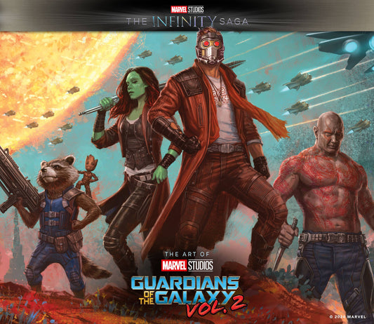 MARVEL STUDIOS THE INFINITY SAGA GOTG VOL 2 ART OF MOVIE HC
