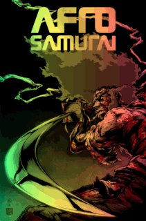 AFRO SAMURAI GN VOL 01 Previews Exclusive PX ED CO-PIC FOIL LOGO (MR) - Comicbookeroo Australia