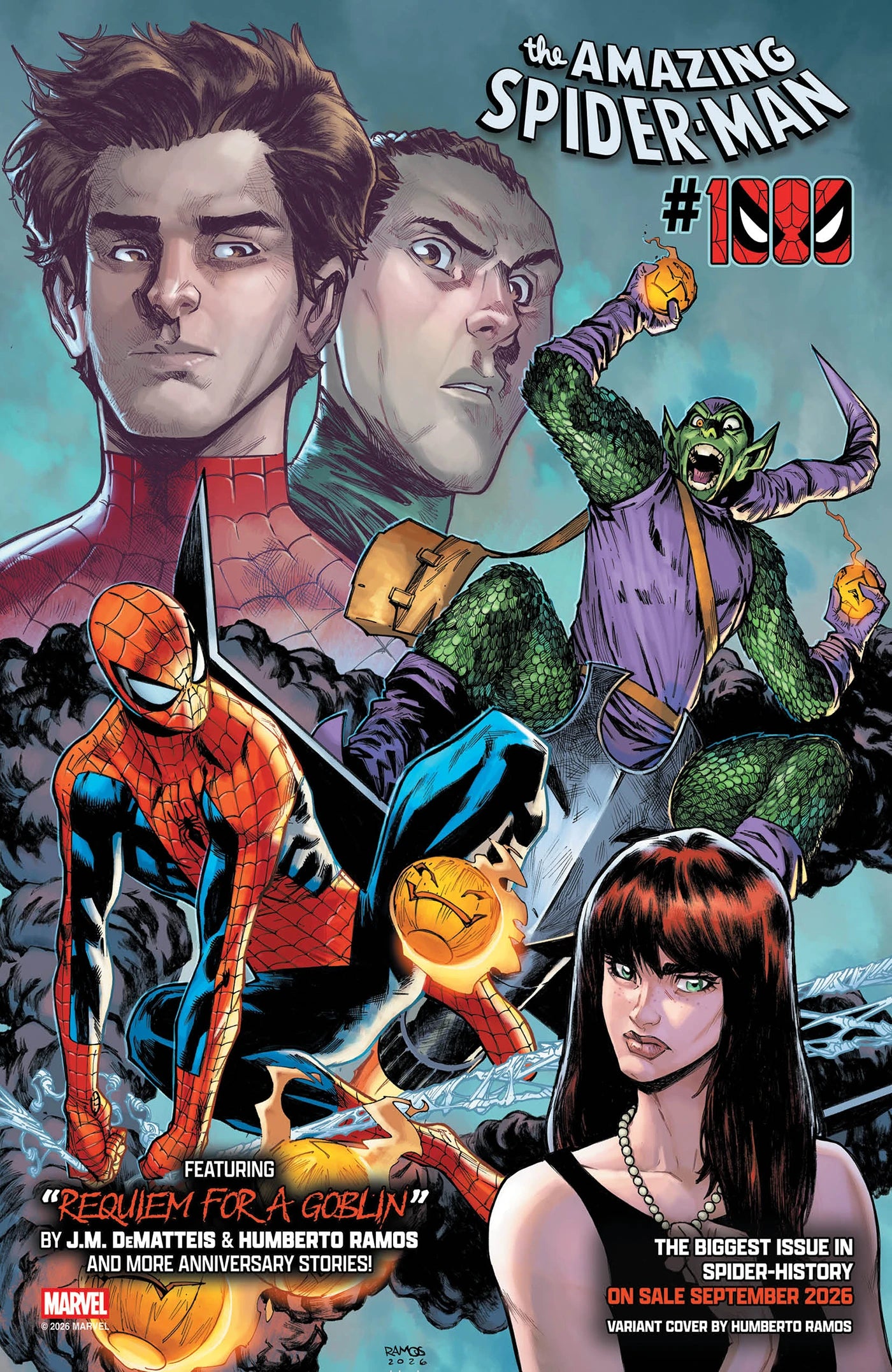 AMAZING SPIDER-MAN #1000 HUMBERTO RAMOS VAR | MARVEL | Comicbookeroo