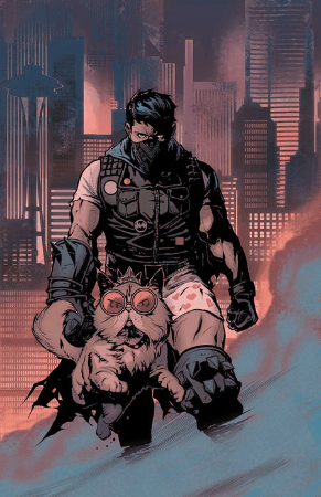 DUNGEON CRAWLER CARL SPECIAL EDITION #0 CVR H NATHAN GOODEN ABSOLUTE BATMAN HOMAGE 2 FOIL FULL ART VAR (15 Jul Release)