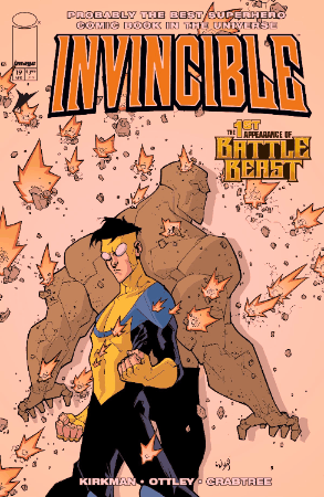 INVINCIBLE #19 FOIL INVINCIBLE UNIVERSE BATTLE BEAST BLIND BAG ED