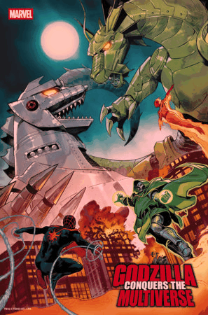 GODZILLA CONQUERS THE MULTIVERSE #1 FOIL JUAN FRIGERI VAR (22 Jul Release)