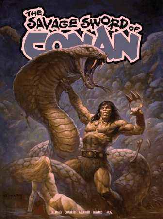 SAVAGE SWORD OF CONAN #15 CVR C ALEX HORLEY FOIL VAR (MR) (15 Jul Release)