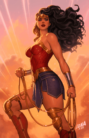 WONDER WOMAN #25 CVR G DAVID NAKAYAMA FOIL VAR (17 Sep Release)