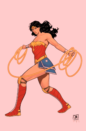 WONDER WOMAN #31 CVR G DANIEL SAMPERE CORNER BOX SPOT FOIL VAR (18 Mar Release)