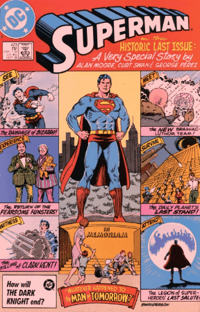 SUPERMAN #423 FACSIMILE EDITION CVR B CURT SWAN FOIL VAR (WHATEVER HAPPENED TO THE MAN OF TOMORROW PART 1 OF 2) (11 Feb Release)