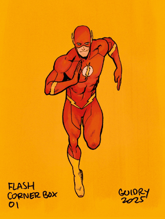FLASH #31 CVR E GAVIN GUIDRY CORNER BOX SPOT FOIL VAR (25 Mar Release)