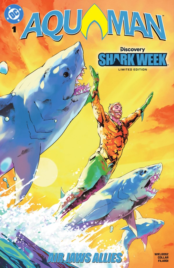 AQUAMAN AIR JAWS ALLIES #1 Discovery Shark Week