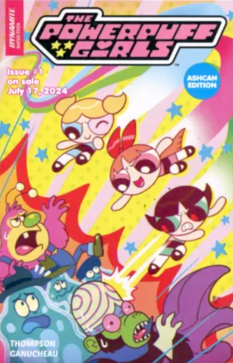 POWERPUFF GIRLS #1 ASHCAN