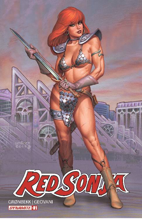 RED SONJA 2023 #1 SDCC 2023 COLOUR EXC VAR - Comicbookeroo Australia