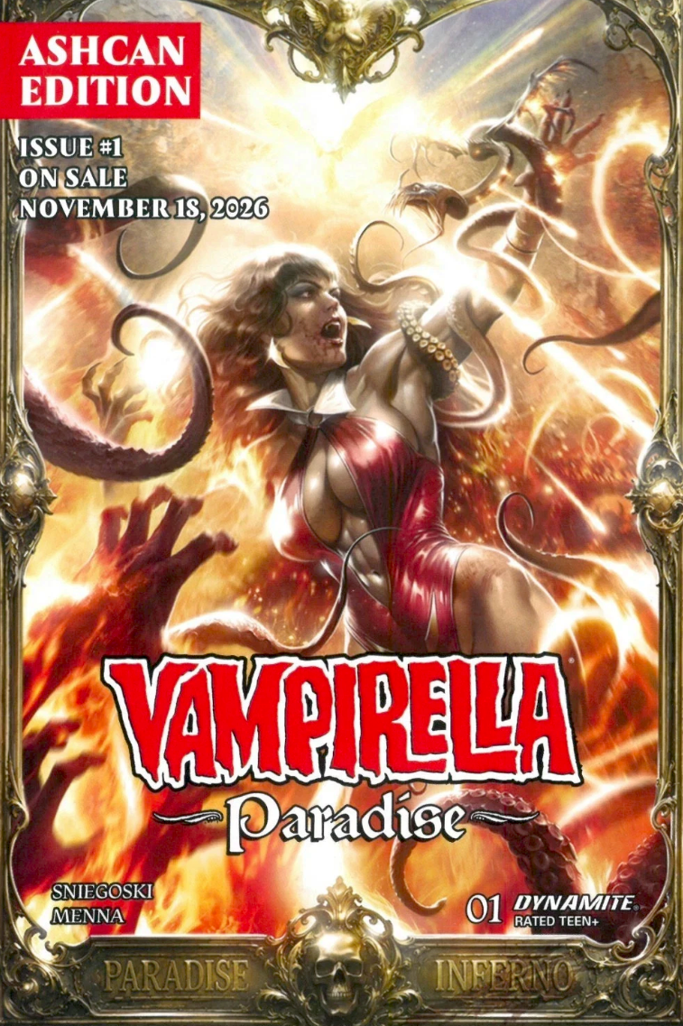 VAMPIRELLA PARADISE #1 PROMO ASHCAN
