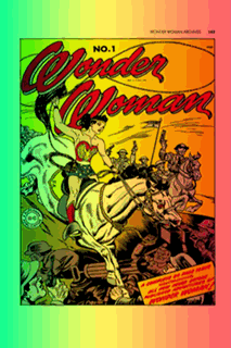WONDER WOMAN #1 (1942) FACSIMILE EDITION CVR B HARRY G PETER FOIL VAR (07 Nov Release) - Comicbookeroo Australia