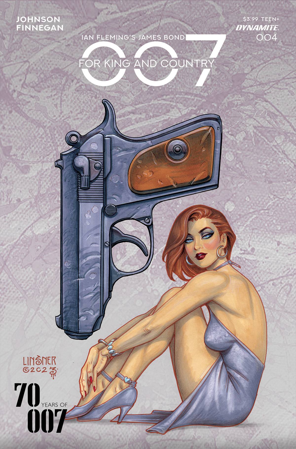 007 FOR KING COUNTRY #4 CVR A LINSNER (Backorder, Allow 4-5 Weeks) - Comicbookeroo