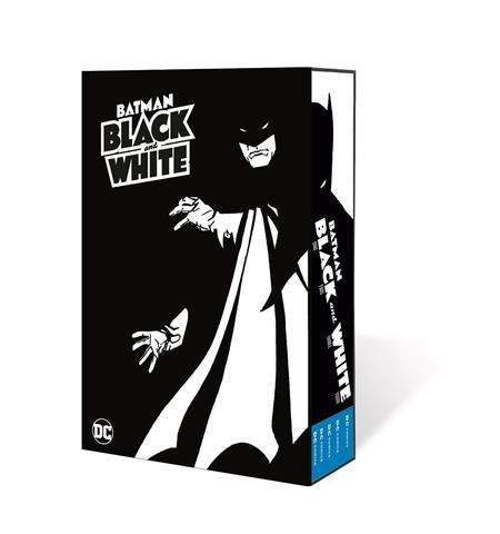 BATMAN BLACK AND WHITE BOX SET (Backorder, Allow 2-3 Weeks)