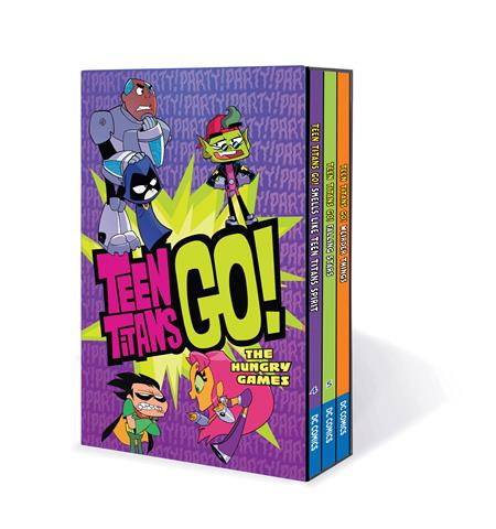 TEEN TITANS GO BOX SET 02 THE HUNGRY GAMES (Backorder, Allow 2-3 Weeks)