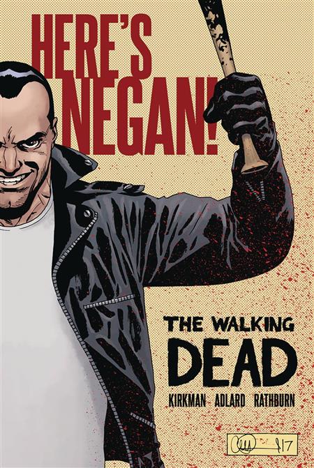 WALKING DEAD HERES NEGAN HC (MR) (Backorder, Allow 4-5 Weeks) - Comicbookeroo