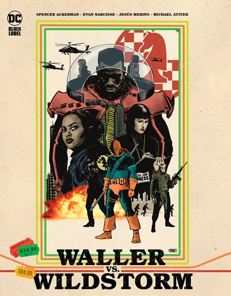 WALLER VS WILDSTORM HC (MR) (Backorder, Allow 2-3 Weeks)