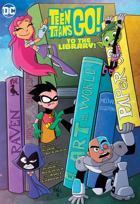 TEEN TITANS GO TO THE LIBRARY TP (Backorder, Allow 2-3 Weeks)