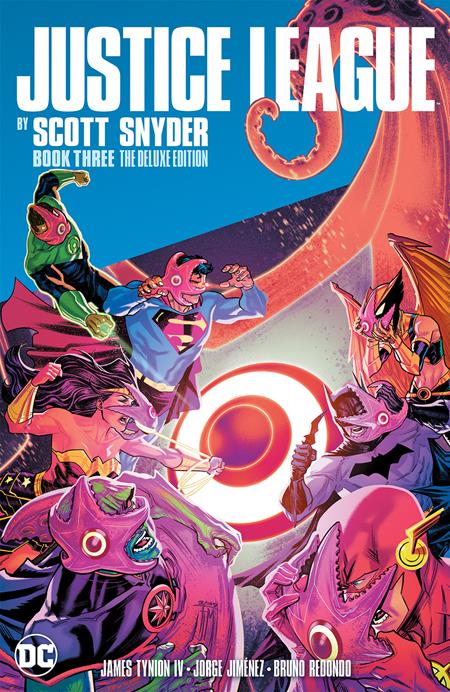 JUSTICE LEAGUE BY SCOTT SNYDER DELUXE EDITION HC BOOK 03 (Backorder, Allow 2-3 Weeks)