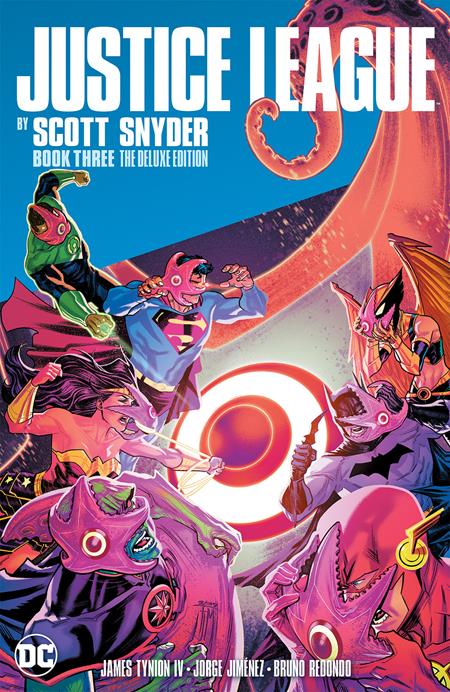 JUSTICE LEAGUE BY SCOTT SNYDER DELUXE EDITION HC BOOK 03 (Backorder, Allow 3-4 Weeks)