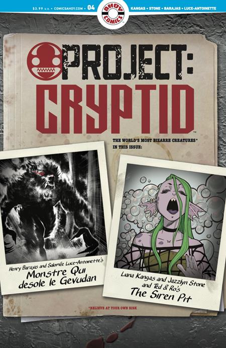 PROJECT CRYPTID #4 (OF 6) (MR) (Backorder, Allow 3-4 Weeks)