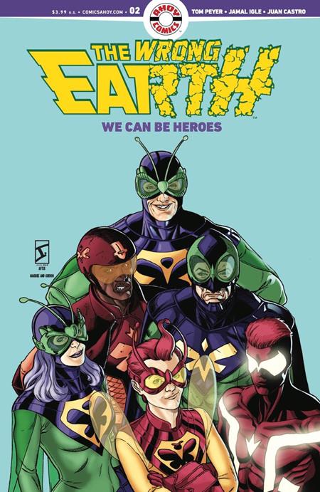 WRONG EARTH WE COULD BE HEROES #2 (OF 2) (Backorder, Allow 3-4 Weeks)