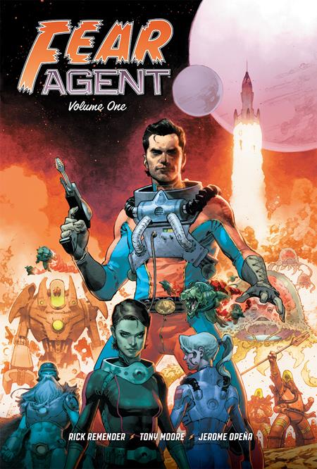 FEAR AGENT 20TH ANNIVERSARY DELUXE EDITION HC VOL 01 CVR B OPENA VAR (Backorder, Allow 4-5 Weeks) - Comicbookeroo