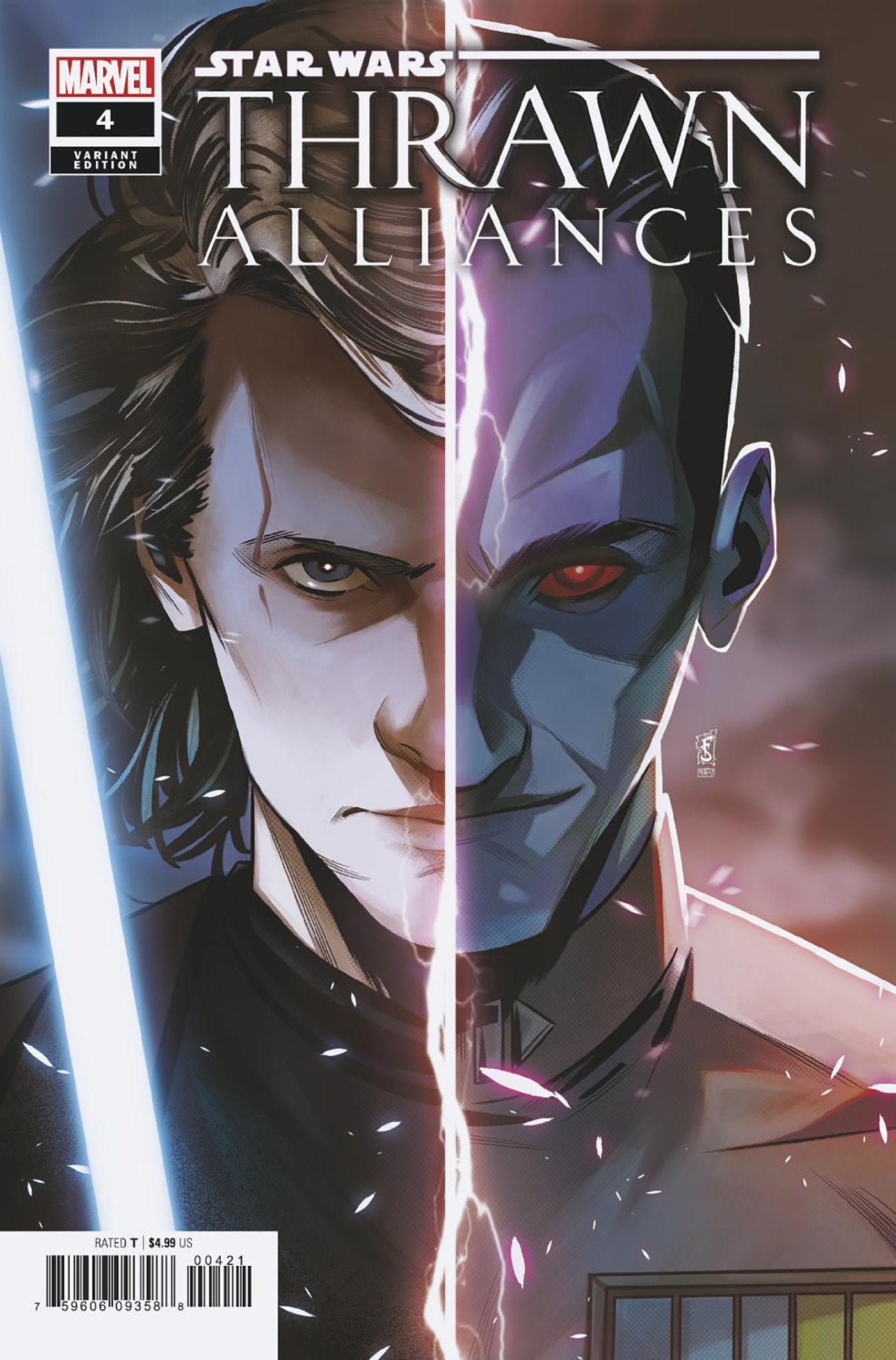 STAR WARS THRAWN ALLIANCES #4 FEDERICO SABBATINI VAR (Preorder) (Backorder, Allow 2-3 Weeks)