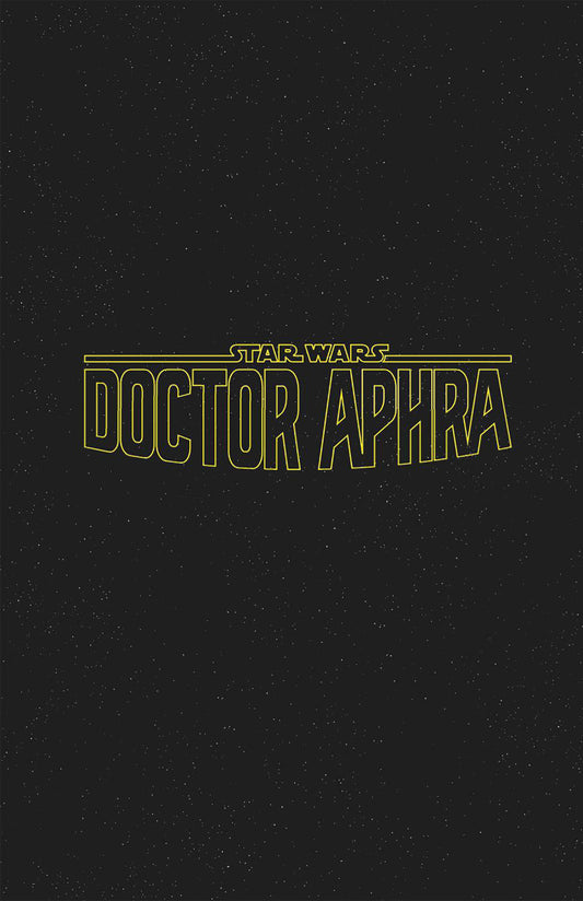 STAR WARS DOCTOR APHRA #40 LOGO VAR (Backorder, Allow 2-3 Weeks)