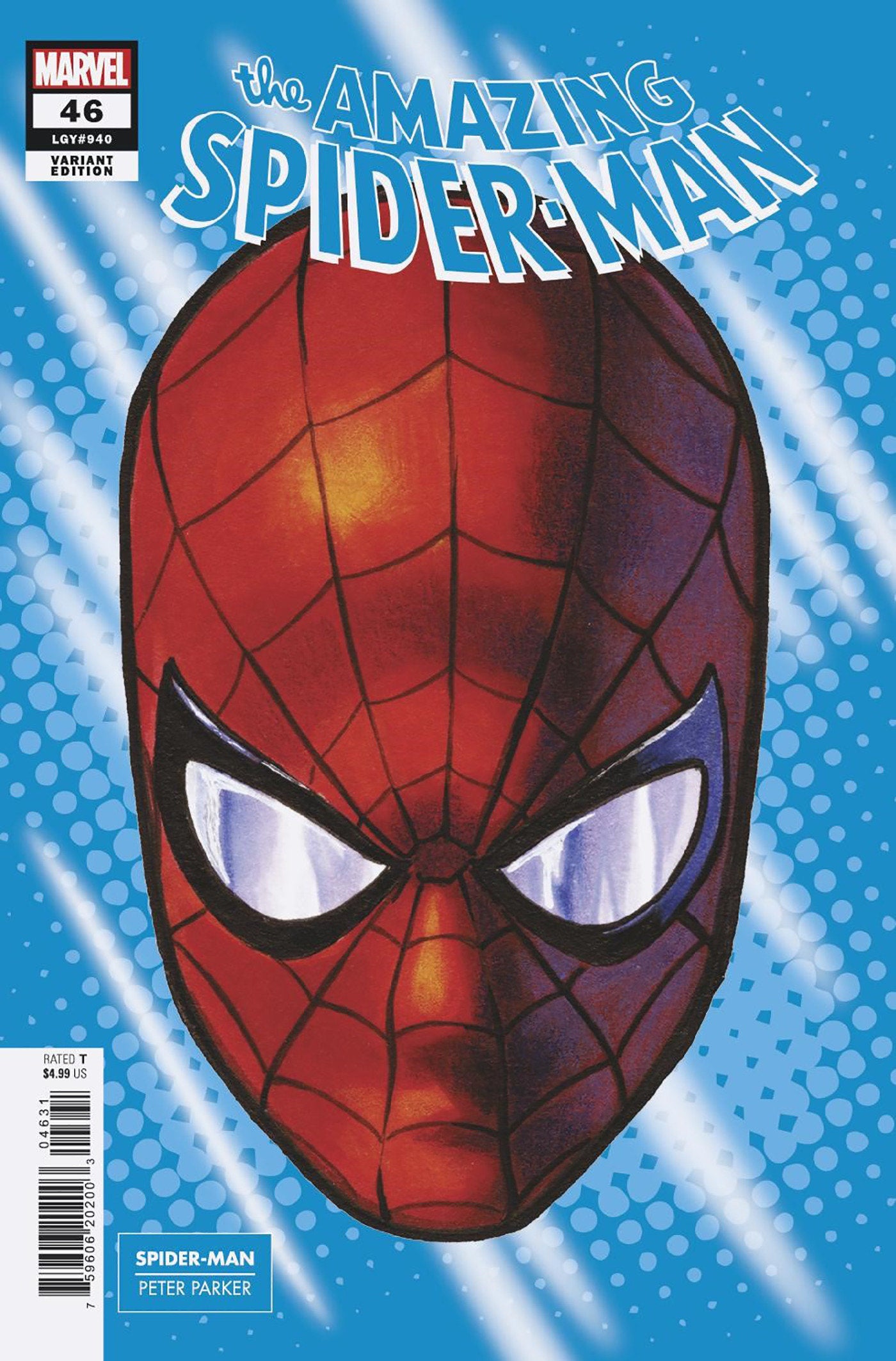 AMAZING SPIDER-MAN #46 MARK BROOKS HEADSHOT VAR (Backorder, Allow 2-3 Weeks)