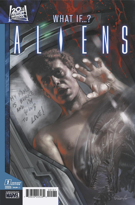 ALIENS WHAT IF #1 LUCIO PARILLO VAR (Backorder, Allow 2-3 Weeks)