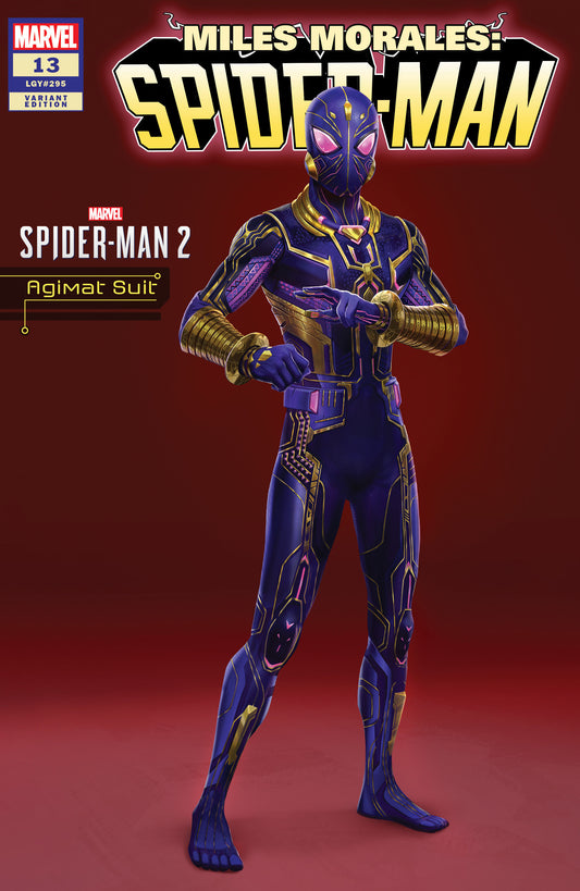 MILES MORALES SPIDER-MAN #13 AGIMAT SUIT SPIDER-MAN 2 VAR (Backorder, Allow 2-3 Weeks)