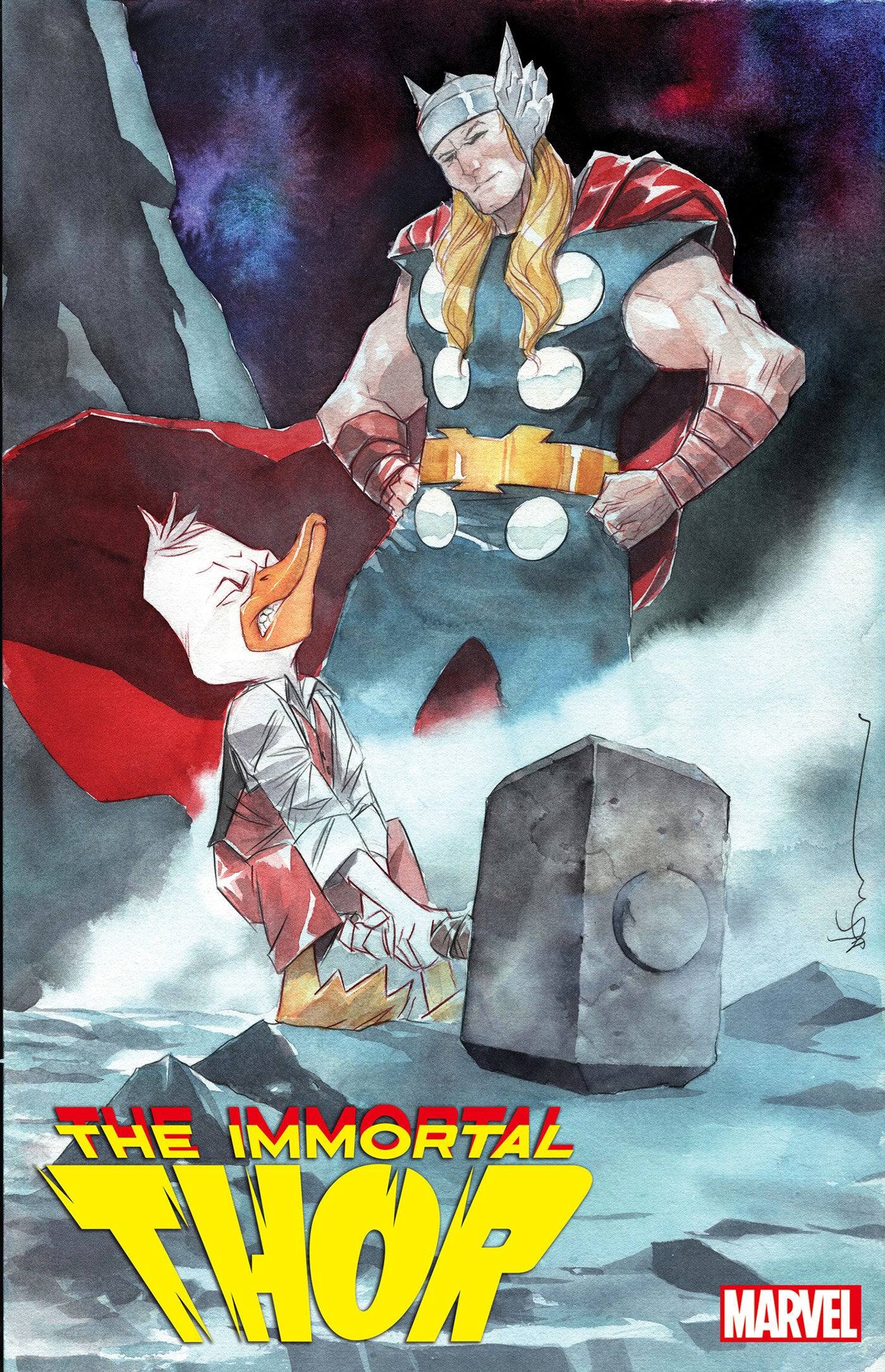 IMMORTAL THOR #5 DUSTIN NGUYEN HOWARD THE DUCK VAR (Backorder, Allow 3-4 Weeks)