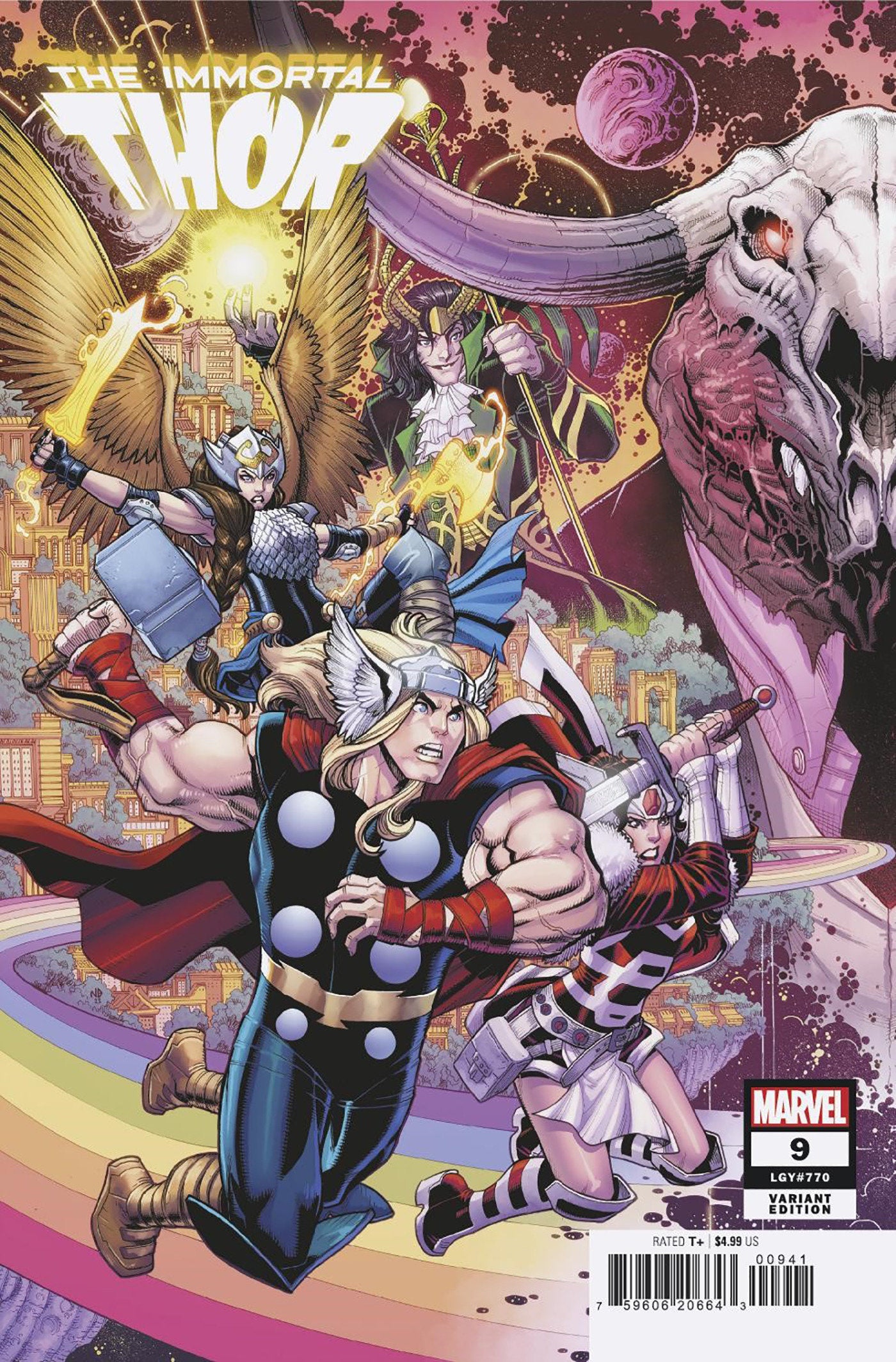 IMMORTAL THOR #9 NICK BRADSHAW CONNECT VAR (Backorder, Allow 2-3 Weeks)