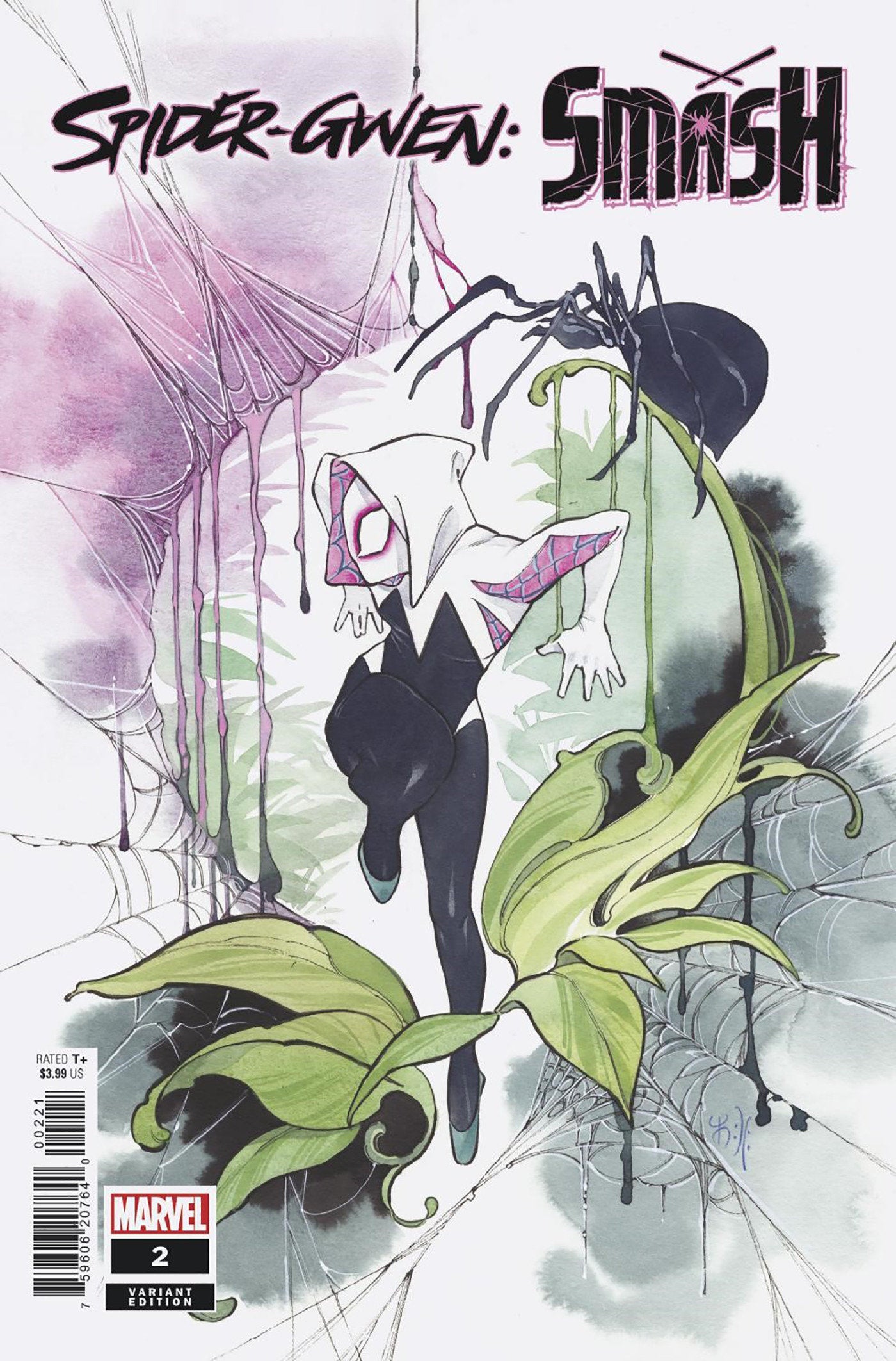 SPIDER-GWEN SMASH #2 PEACH MOMOKO VAR (Backorder, Allow 4-5 Weeks) - Comicbookeroo