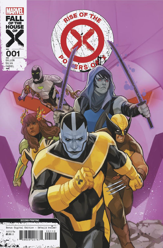 RISE OF THE POWERS OF X #1 2ND PTG PHIL NOTO VAR (Backorder, Allow 2-3 Weeks)