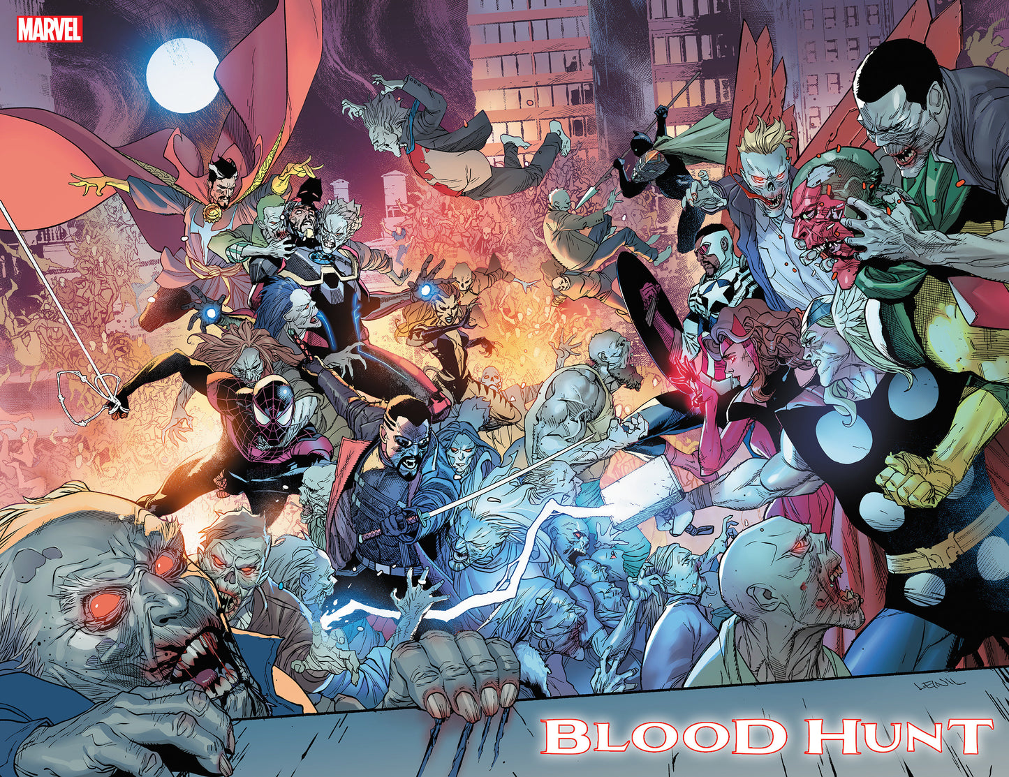 BLOOD HUNT #1 LEINIL YU WRAPAROUND VAR (Backorder, Allow 4-5 Weeks) - Comicbookeroo