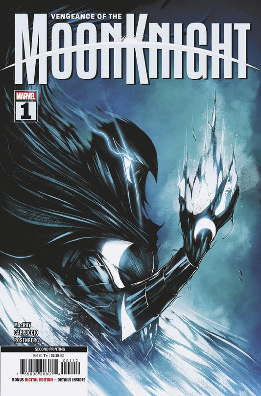 VENGEANCE OF THE MOON KNIGHT #1 2ND PTG CAPPUCCIO VAR (Backorder, Allow 2-3 Weeks)