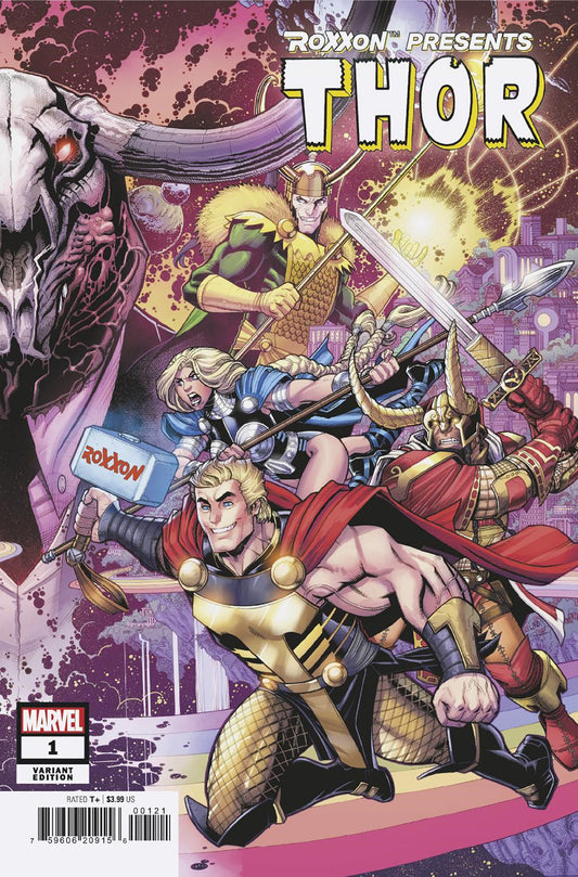 ROXXON PRESENTS THOR #1 NICK BRADSHAW CONNECTING VAR (Backorder, Allow 4-5 Weeks) - Comicbookeroo