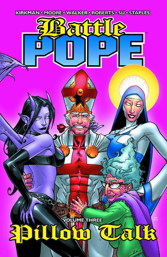 BATTLE POPE TP VOL 03 PILLOW TALK (MR) (Backorder, Allow 4-5 Weeks) - Comicbookeroo