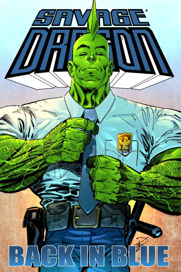 SAVAGE DRAGON BACK IN BLUE TP (Backorder, Allow 4-5 Weeks) - Comicbookeroo