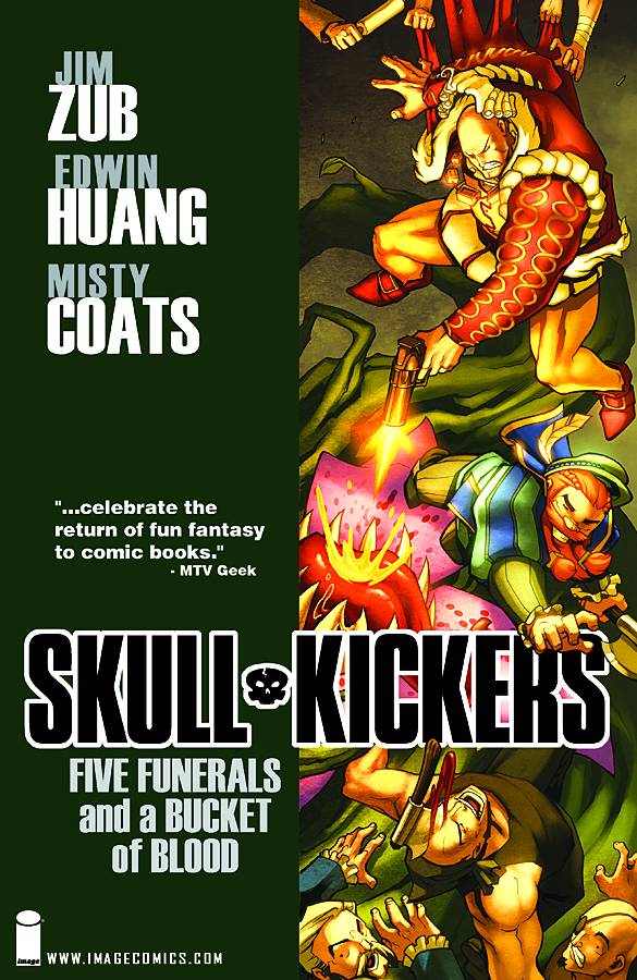 SKULLKICKERS TP VOL 02 FIVE FUNERALS & A BUCKET OF BLOOD (Backorder, Allow 4-5 Weeks) - Comicbookeroo