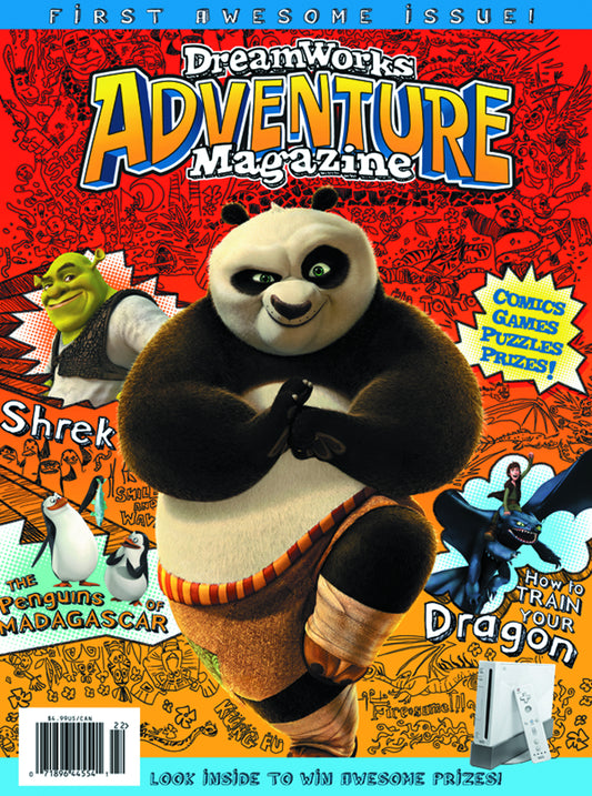 DREAMWORKS ADVENTURE MAGAZINE #1 (Backorder, Allow 3-4 Weeks)