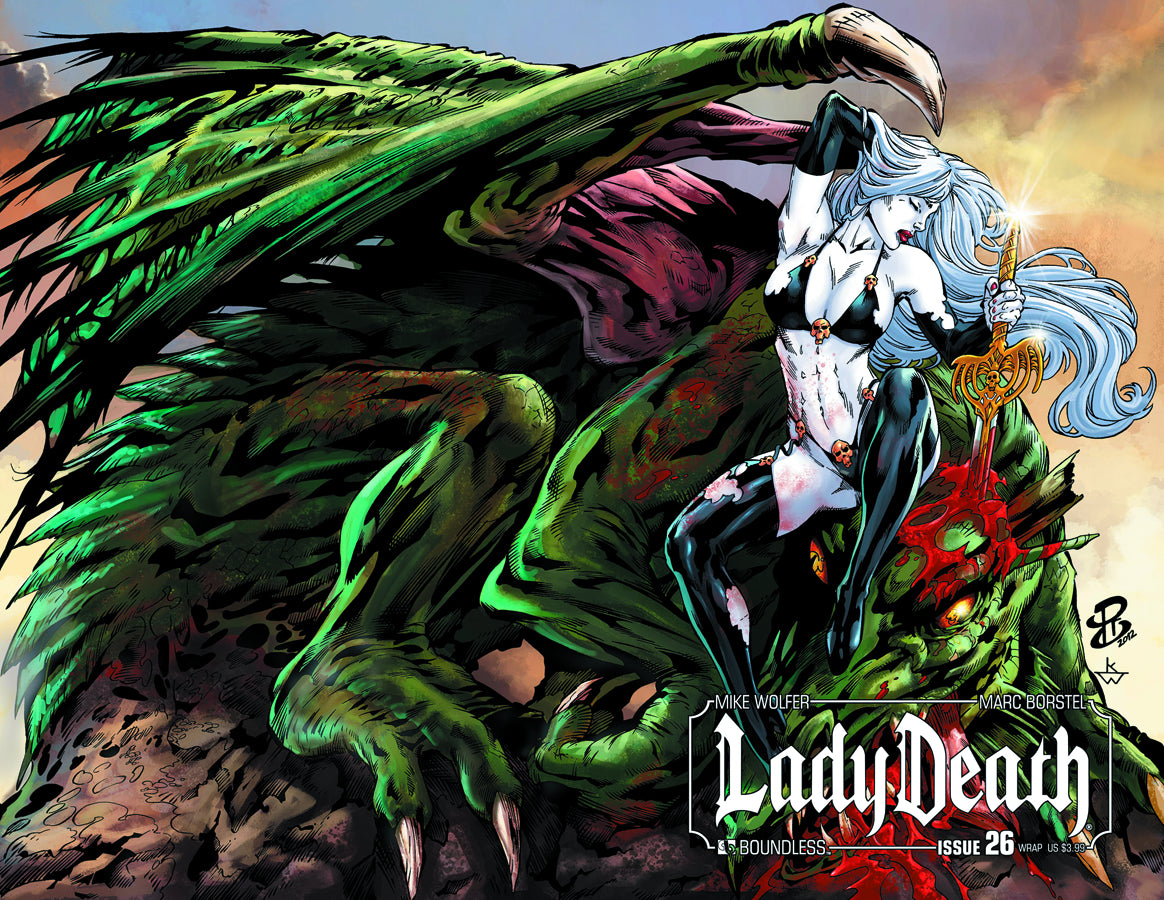 LADY DEATH (ONGOING) #26 WRAP CVR (MR) (Backorder, Allow 3-4 Weeks)