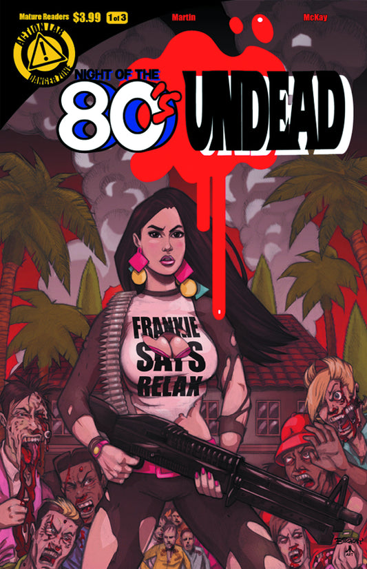 NIGHT OF THE 80S UNDEAD #1 (OF 3) (MR) (Backorder, Allow 3-4 Weeks)