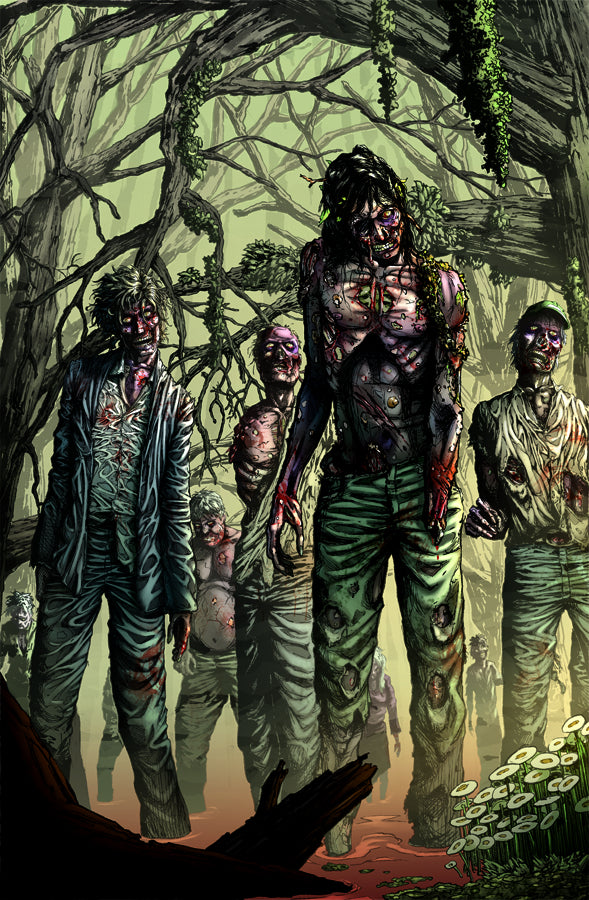 GFT ZOMBIES CURSED #3 (OF 3) B CVR ERIC J (Backorder, Allow 3-4 Weeks)