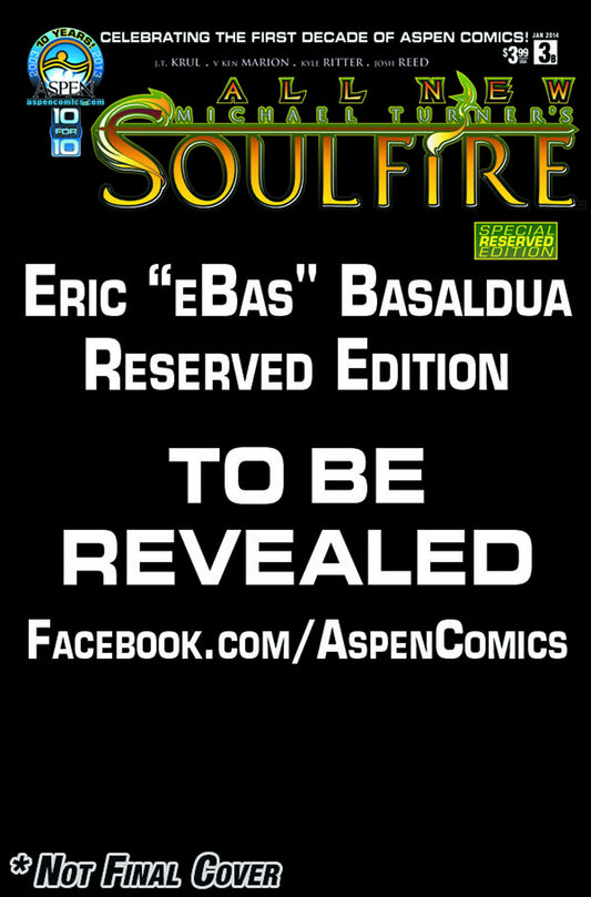 ALL NEW SOULFIRE #3 ASPEN RESERVED CVR (Backorder, Allow 3-4 Weeks)