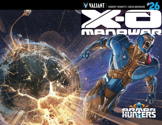X-O MANOWAR #26 CVR B CHROM (AH) (Backorder, Allow 3-4 Weeks)